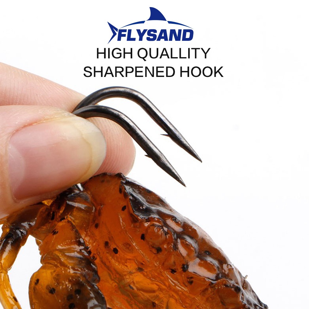 FLYSAND Bionic Crab Silicone S - огляд і ціна Fishing Lure Soft Plastic