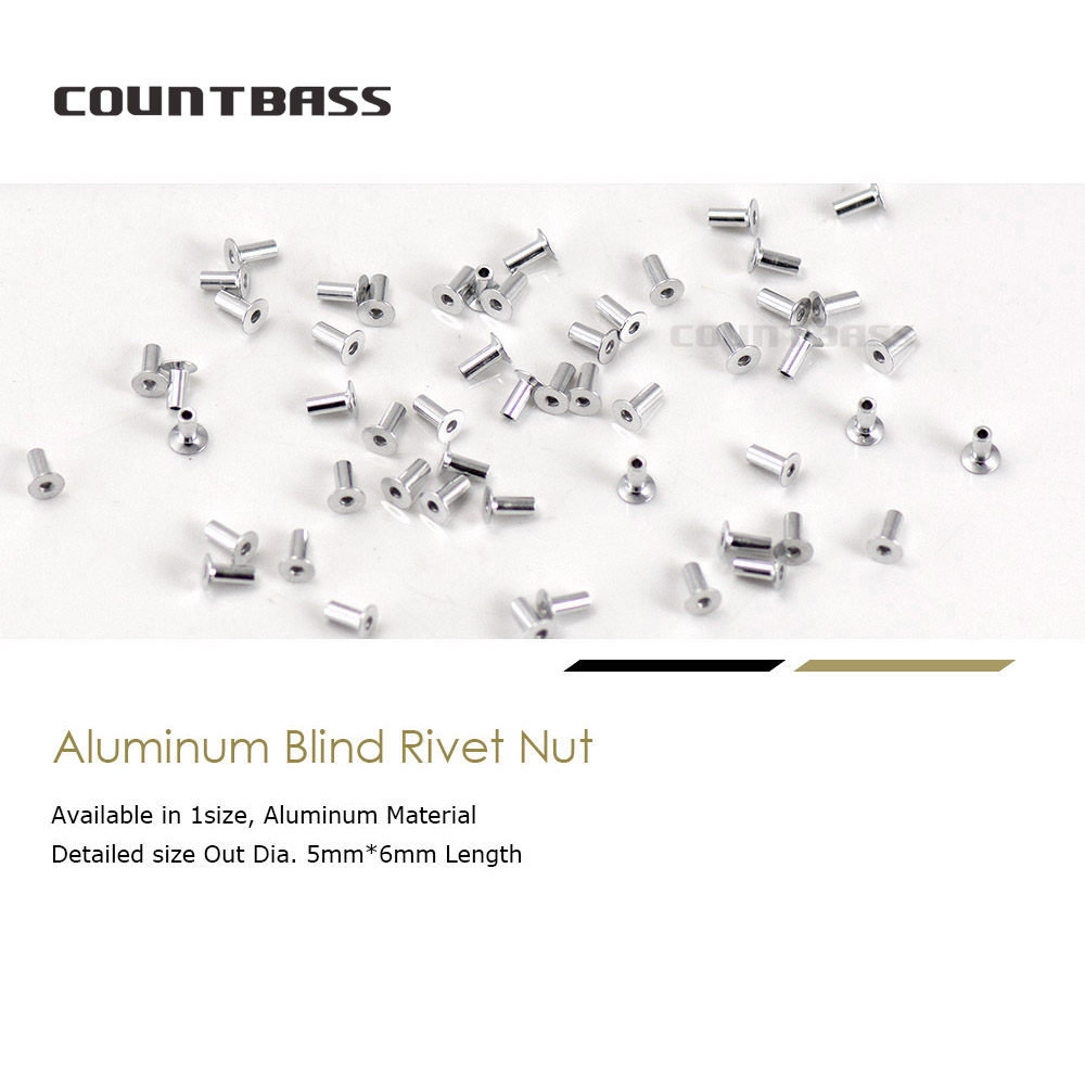 COUNTBASS 50pcs Blind Rivet Nu - огляд і ціна Fishing Lure Buzzbait