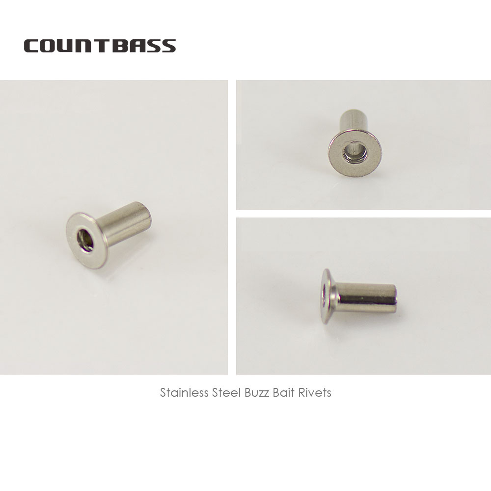 COUNTBASS 50pcs Blind Rivet Nu - огляд і ціна Fishing Lure Buzzbait