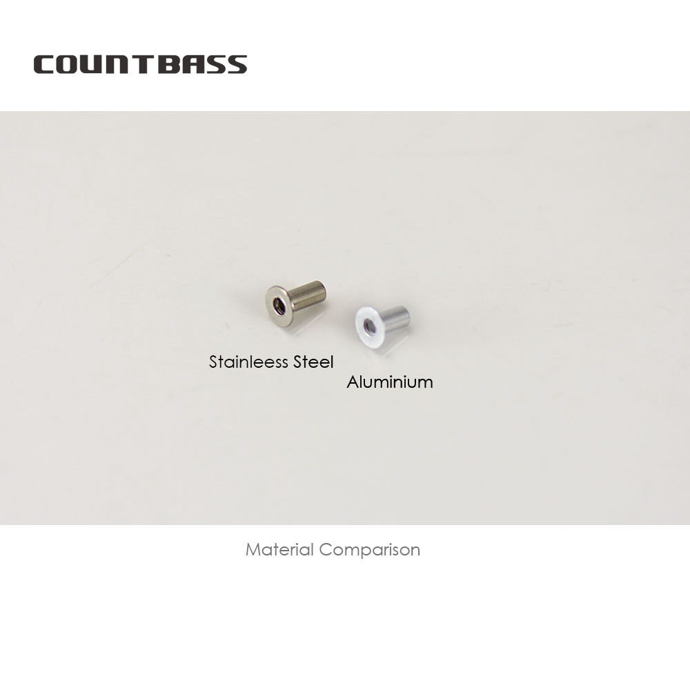 COUNTBASS 50pcs Blind Rivet Nu - огляд і ціна Fishing Lure Buzzbait