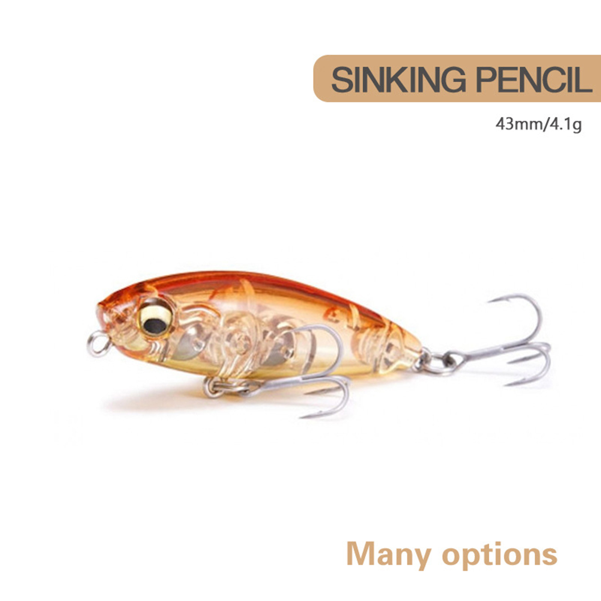4.3cm 4.1g Fishing Lure Mini M - огляд і ціна Fishing Lure Jerkbait