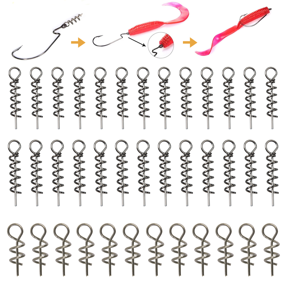 30pcs Stainless Steel Spring L - огляд і ціна Fishing Lure Accessories