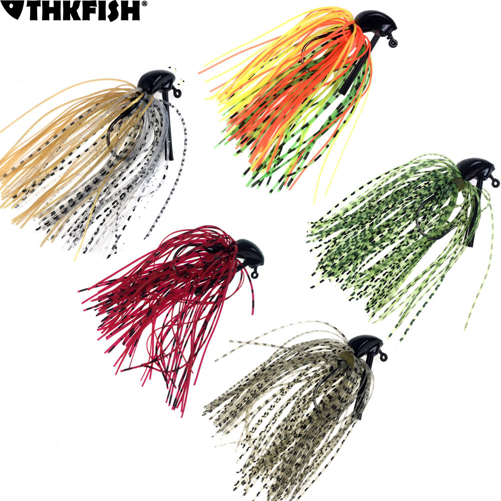 THKFISH 5pcs Jig Fishing Lures - огляд і ціна Fishing Lure Buzzbait