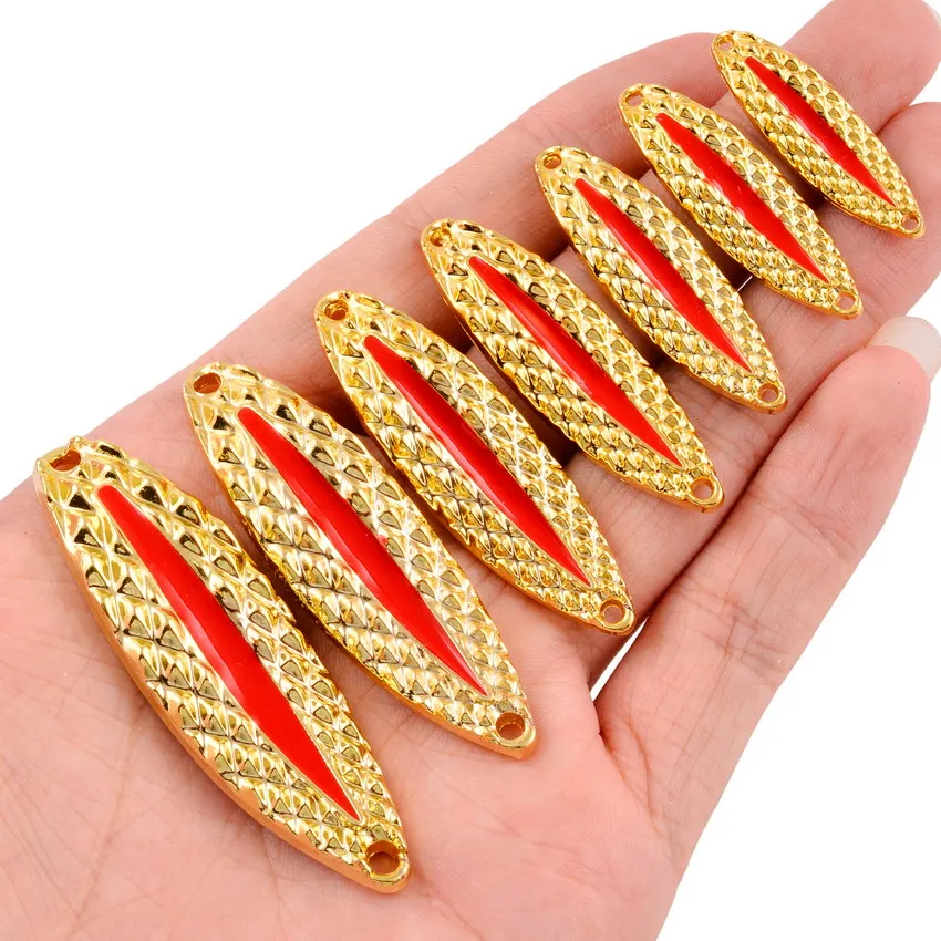 4pcs Luminous Metal Fishing Lu - огляд і ціна Fishing Lure Spoon