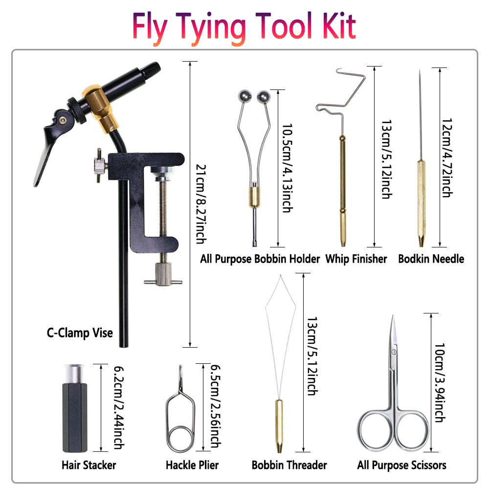 8pc/Set Hardened Steel C-Clamp - огляд і ціна Fishing Lure Accessories