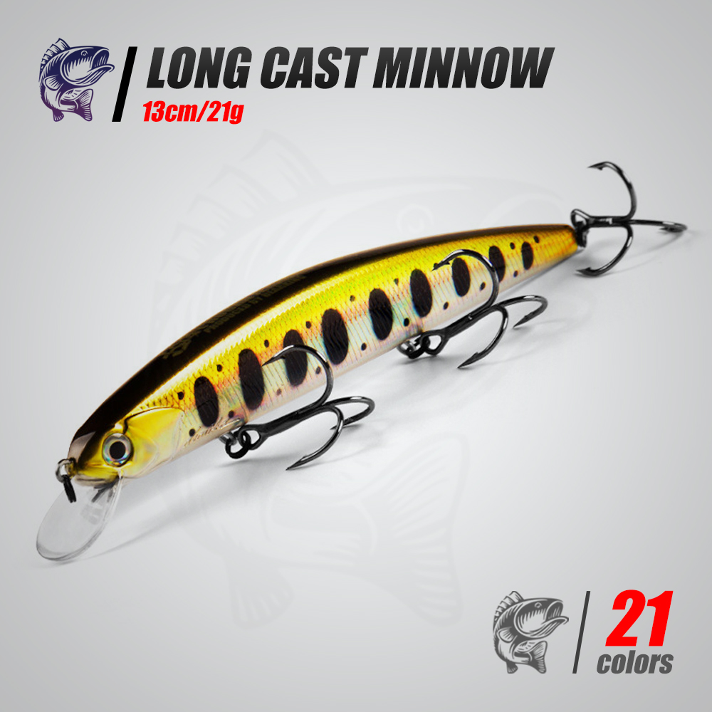 1pcs 13cm/21g Long Cast Suspen - огляд і ціна Fishing Lure Jerkbait