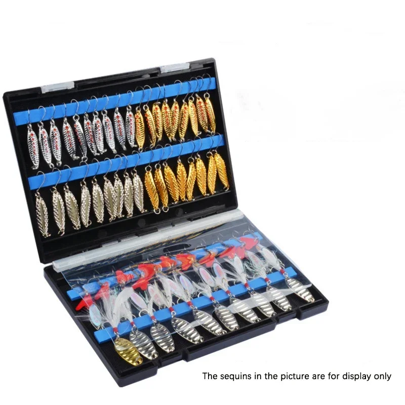 Portable Double Sided Tackle B - огляд і ціна Fishing Lure Spinnerbait