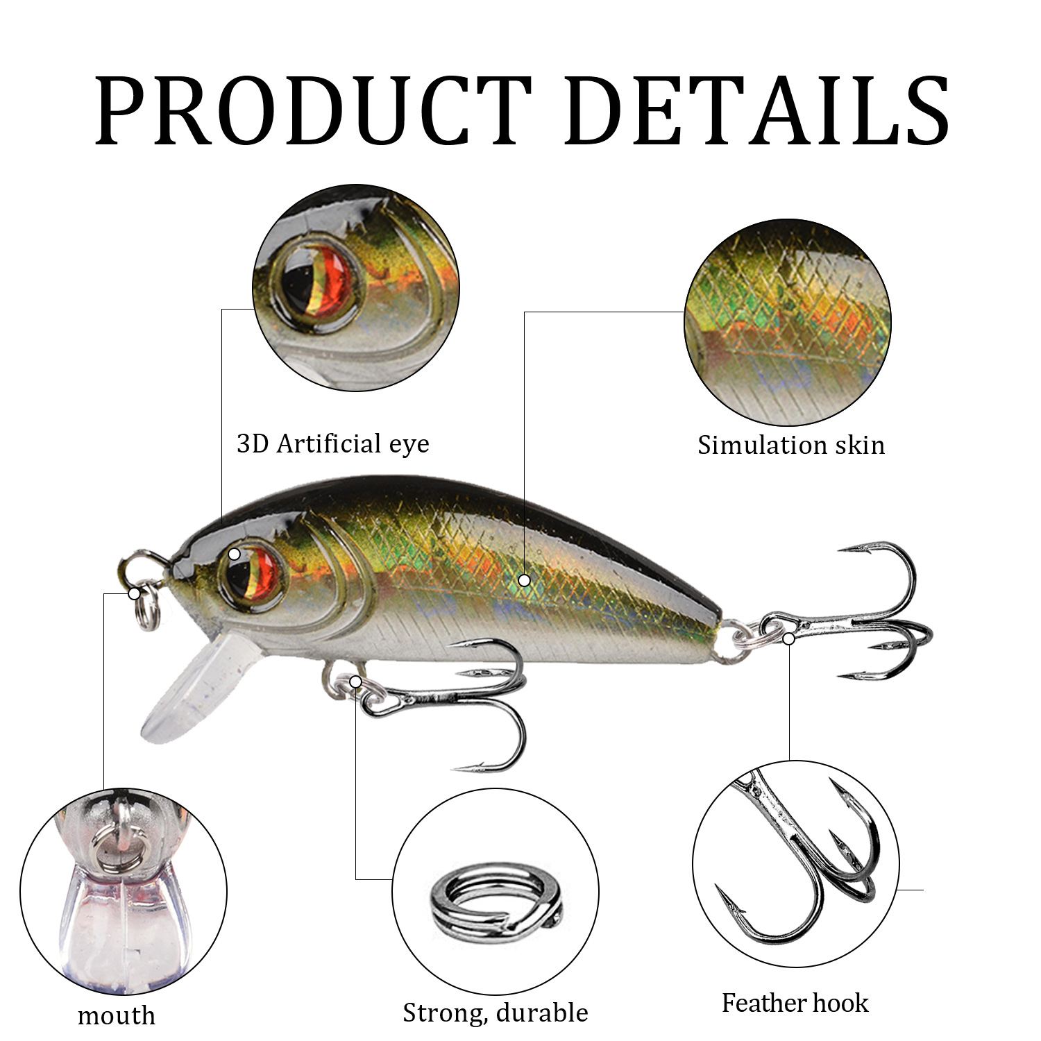 1pc Japan Hot Model Minnow Fis - огляд і ціна Fishing Lure Jerkbait